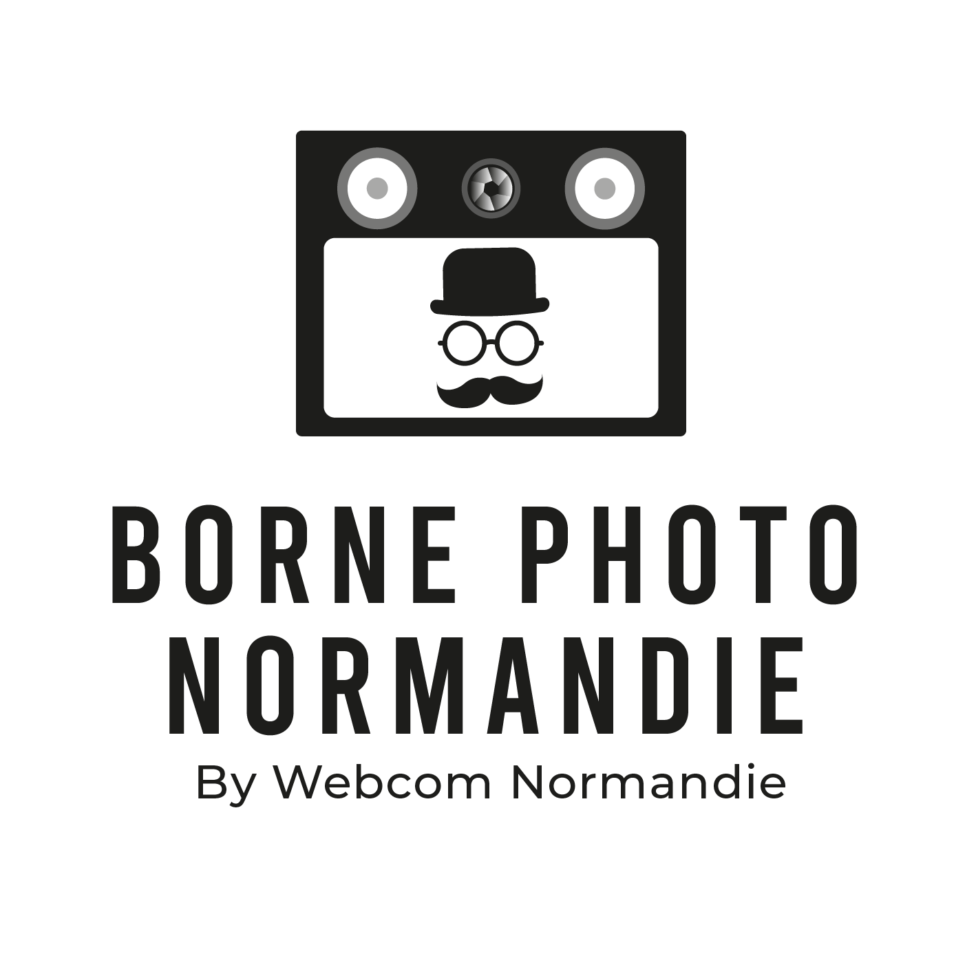 logo Borne photo rond